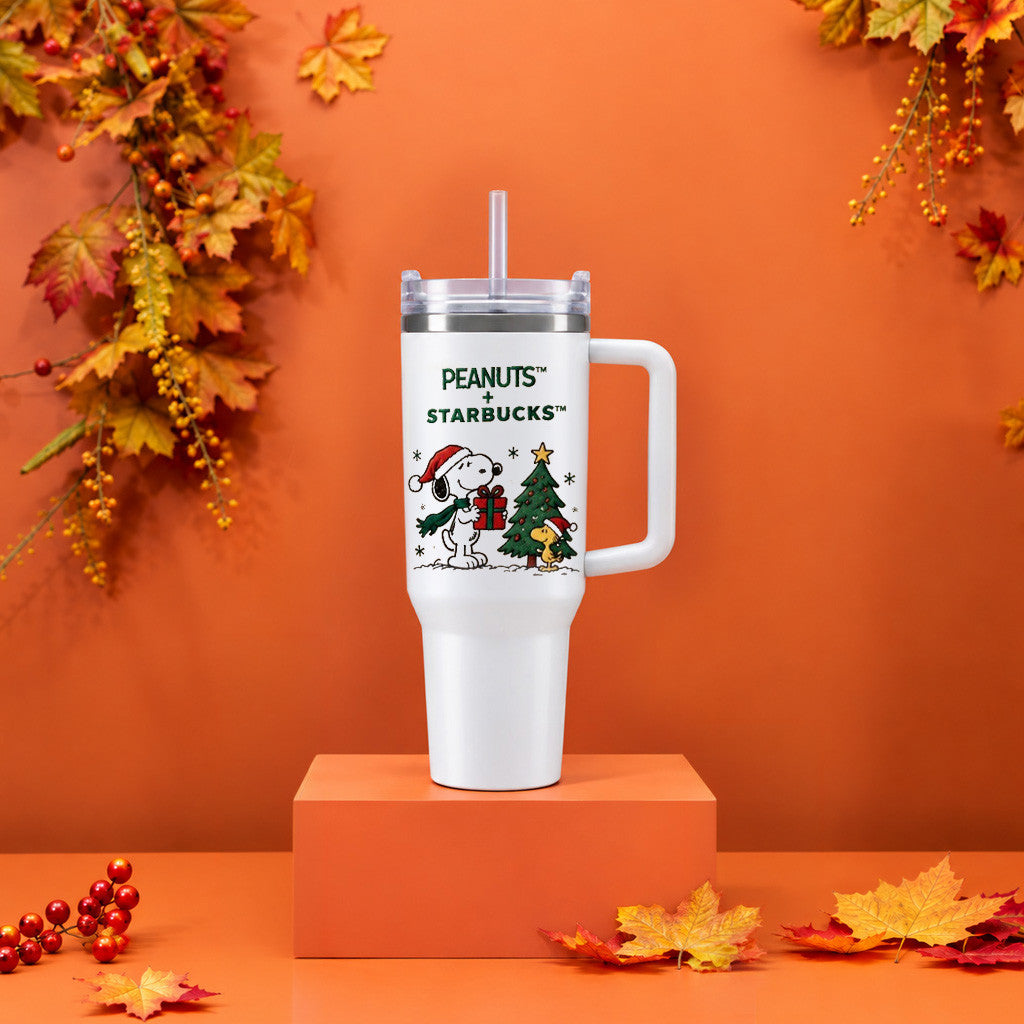 Starbucks X Peanuts Merch 2026 Snoopy Tumbler Starbucks Peanuts Cups Best Gift For Christmas