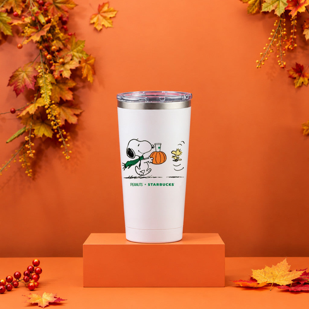 Starbucks X Peanuts Merch 2026 Snoopy Woodstock Tumbler Starbucks Peanuts Cups Autumn Gifts