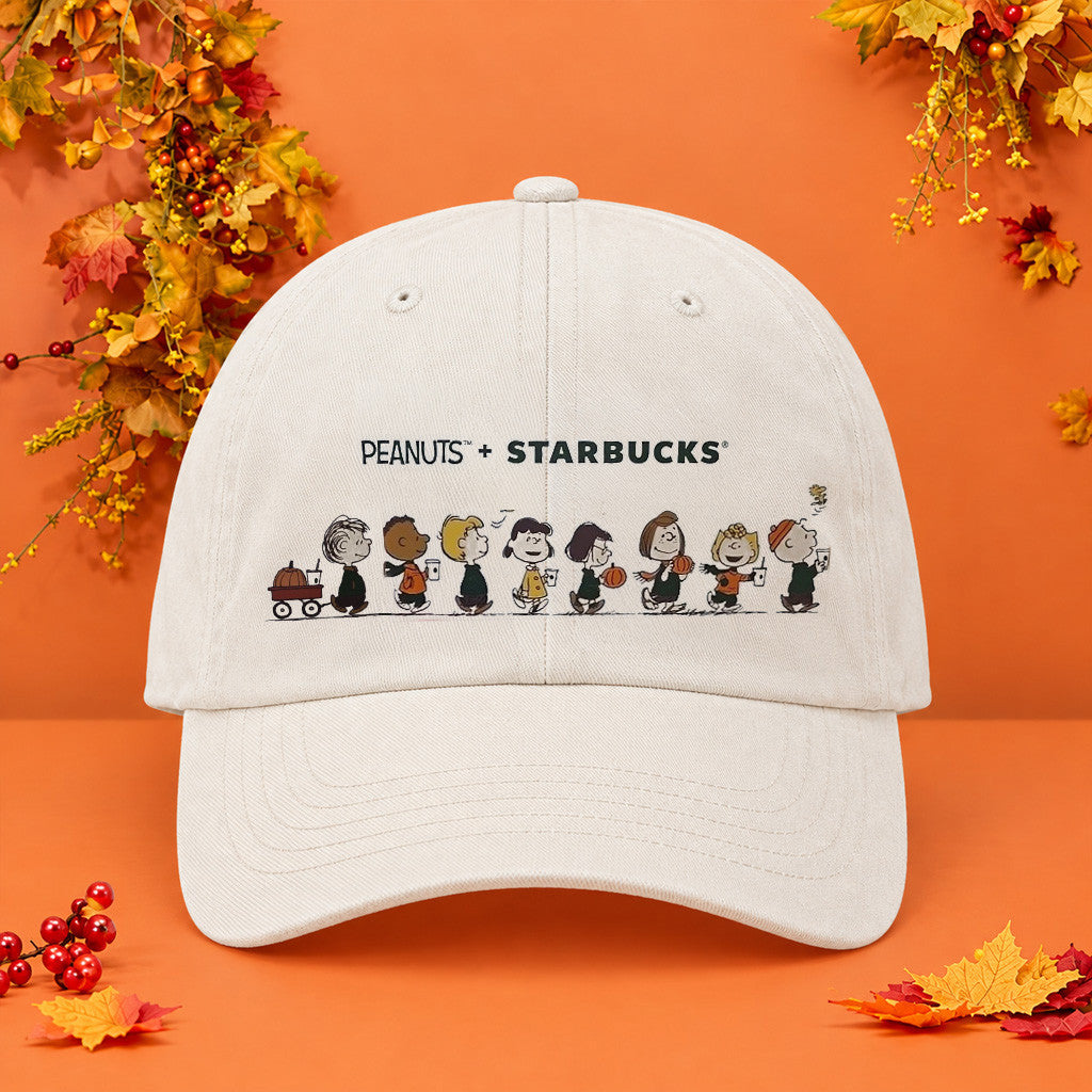 Starbucks X Peanuts Merch Peanuts Characters Hat Starbucks Snoopy Collection 2026 Baseball Cap