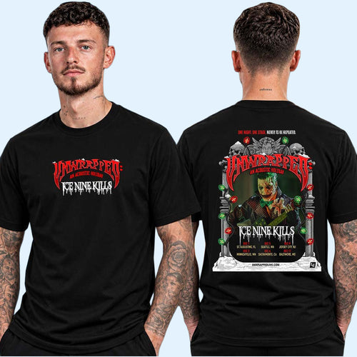 Ice Nine Kills Merch INK Unwrapped An Acoustic Holiday 2026 Tour Dates T-Shirt Gift For Fans