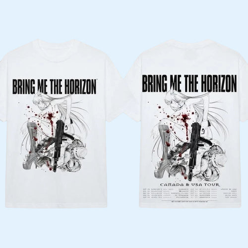 Bring Me The Horizon Canada And USA Tour 2026 Schedule Tour Dates T-Shirt BMTH Merch Fan Gifts