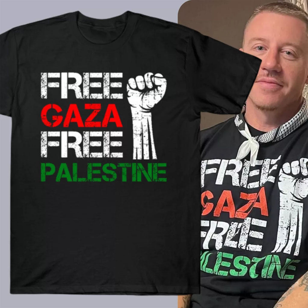 Macklemore Free Gaza Free Palestine 2026 T-Shirt Macklemore Merch Political Clothing Gifts