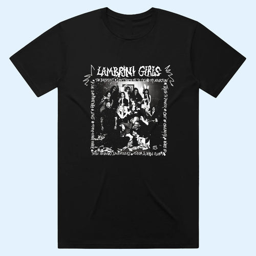 Lambrini Girls Merch 2026 No Refunds Album T-Shirt Black Gift For Rock Band Fans