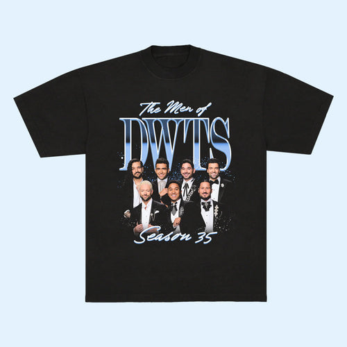 Dancing With The Stars Merch DWTS 2026 The Men Of DWTS Season 35 T-Shirt Gift For Reality Fans