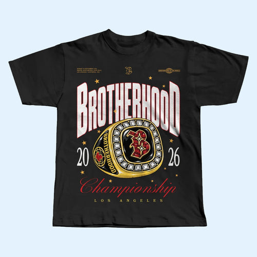 Brotherhood Merch 2026 Brotherhood Championship Ring T-Shirt Best Gift For Band Fans