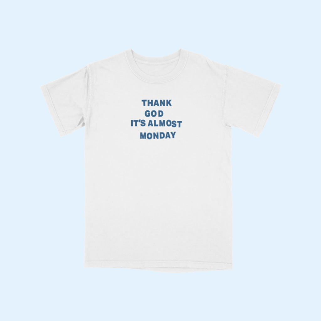 Almost Monday Merch 2026 Thank God T-Shirt Present For Pop Band Fans