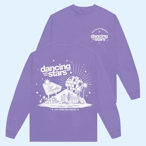 Dancing With The Stars Merch DWTS 2026 Live From Hollywood Long Sleeve Shirt Fan Gifts