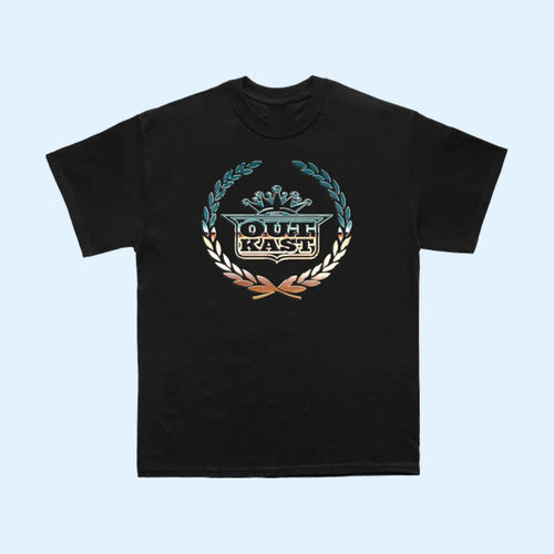 Outkast Merch 2026 Hood Ornament Black T-Shirt Outkast Shirt Gift For Hip Hop Lovers