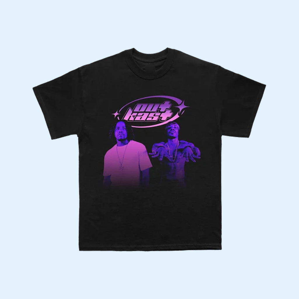 Outkast Merch 2026 Big And Andre Black T-Shirt Outkast Shirt Present For Brother