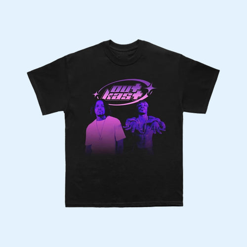 Outkast Merch 2026 Big And Andre Black T-Shirt Outkast Shirt Present For Brother