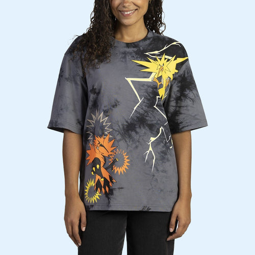 Pokemon Merch 2026 Zapdos And Galarian Zapdos T-Shirt Gift For Pokemon Lovers