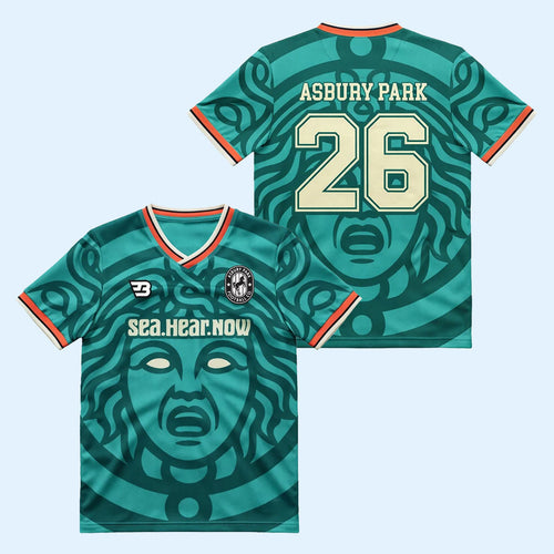 Sea Hear Now Festival Merch 2026 APFC X SHN Medusa Soccer Jersey Gifts For Music Lovers