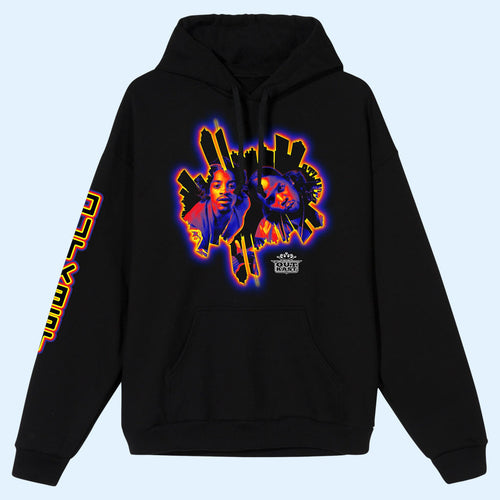 Outkast Merch 2026 Outkast Skyline Hoodie Black Gifts For Hip Hop Lovers