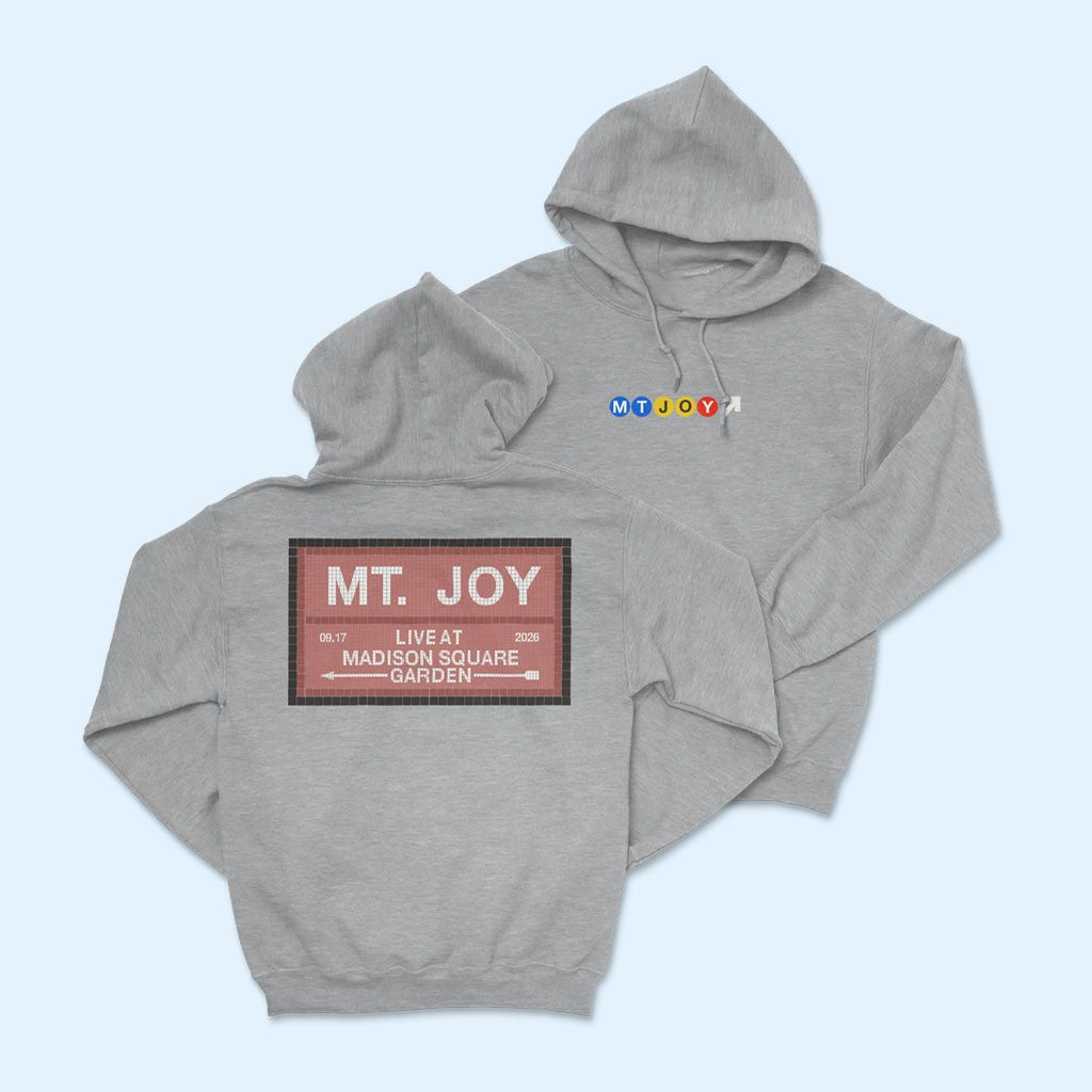 Mt Joy Merch 2026 Subway Hoodie Mt Joy Live At Madison Square Garden Hoodie Gift For Fans