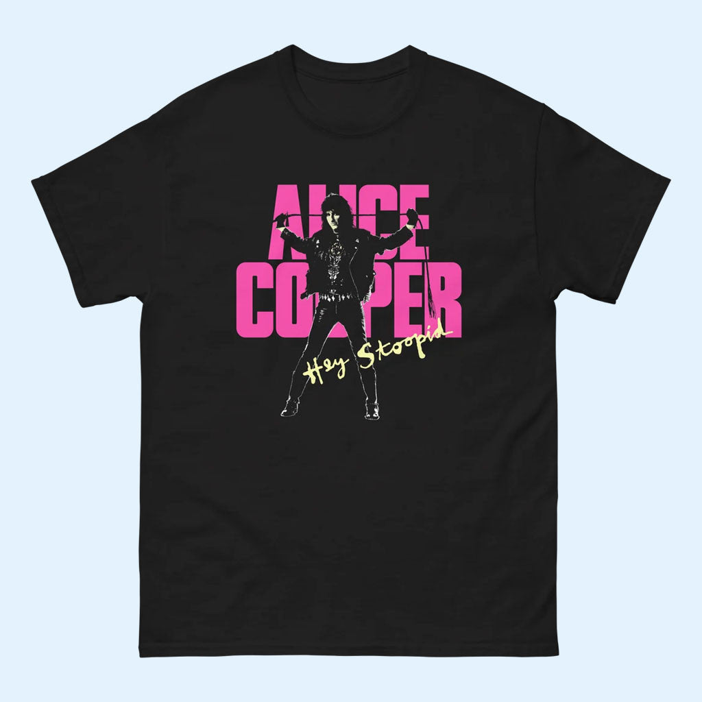 Alice Cooper Merch 2026 Hey Stoopid T-Shirt Gift Ideas For Music Lovers