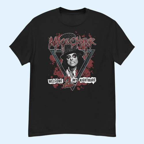 Alice Cooper Merch 2026 Welcome 2 My Nightmare T-Shirt Cool Gifts For Music Lovers