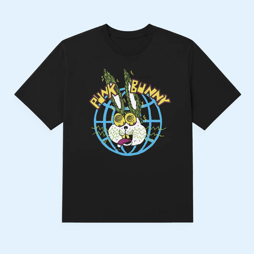 Punk Bunny Coffee Merch 2026 Punk Bunny T-Shirt Black Green Day Merch Gift For Dudes