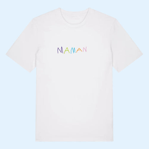 Louane Merch 2026 Maman T-Shirt White Louane Tour Merch Great Gifts For Music Lovers
