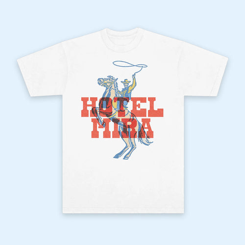 Hotel Mira Merch 2026 Cowboy T-Shirt Hotel Mira Shirt Gift For Rock Band Fans