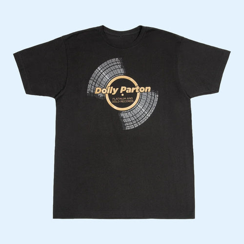 Dolly Parton Merch 2026 Platinum And Gold Record Dolly Parton T-Shirt Gifts For Music Lovers