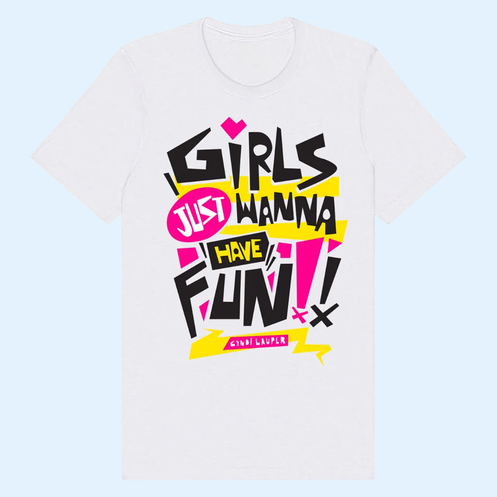 Cyndi Lauper Merch 2026 Girls Just Wanna Have Fun T-Shirt Unique Gift For Her