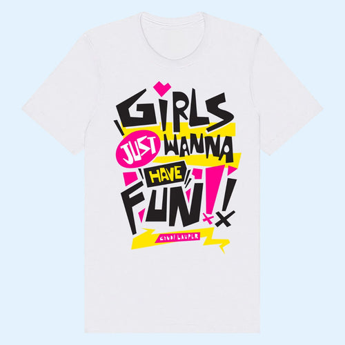 Cyndi Lauper Merch 2026 Girls Just Wanna Have Fun T-Shirt Unique Gift For Her