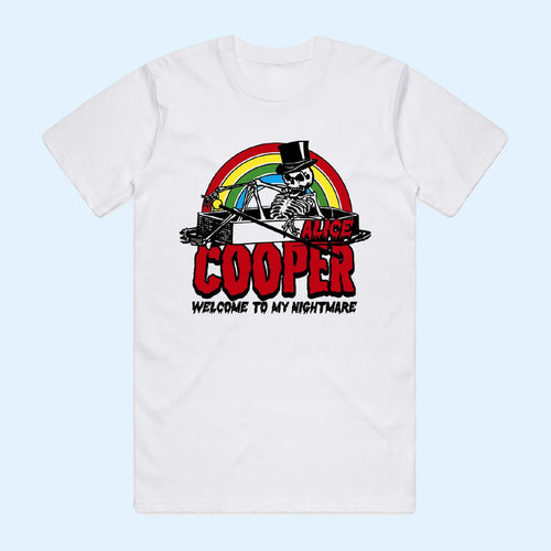 Alice Cooper Merch 2026 Rainbow Nightmare T-Shirt Rock Music Gifts For Alice Cooper Fans