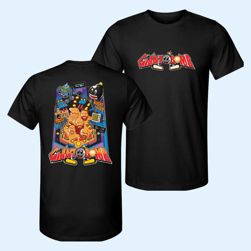 Giant Bomb Merch 2026 Giant Bomb Pinball T-Shirt Birthday Gift Ideas For Him
