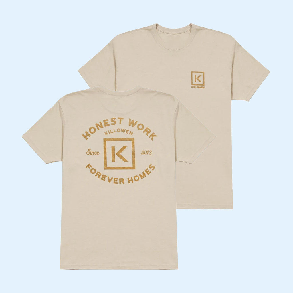 Killowen Construction Merch 2026 Honest Work T-Shirt Killowen Graphic Shirt Husband Gifts