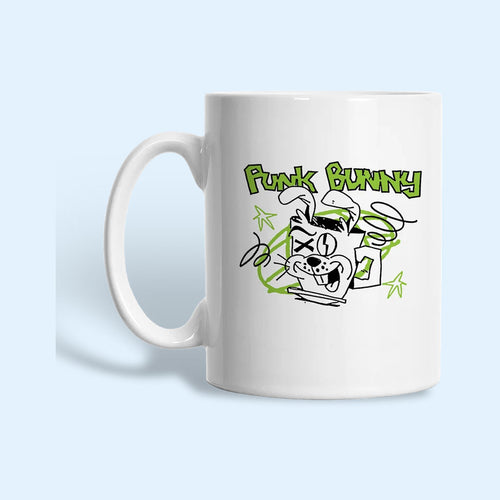 Punk Bunny Coffee Merch 2026 Punk Bunny Coffee Mug Green Day Merch Gift For Brothers