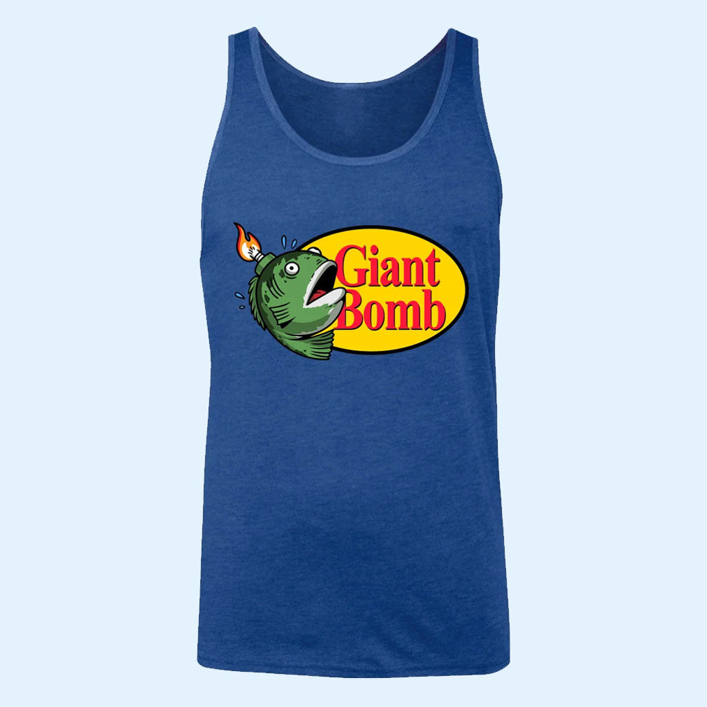 Giant Bomb Merch 2026 Fishing Week Tank Top Gifts For Your Boyfriend
