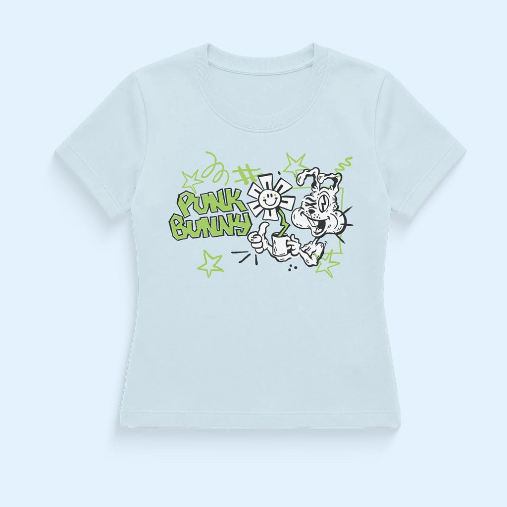 Punk Bunny Coffee Merch 2026 Punk Bunny Baby T-Shirt Unique Gifts For Her