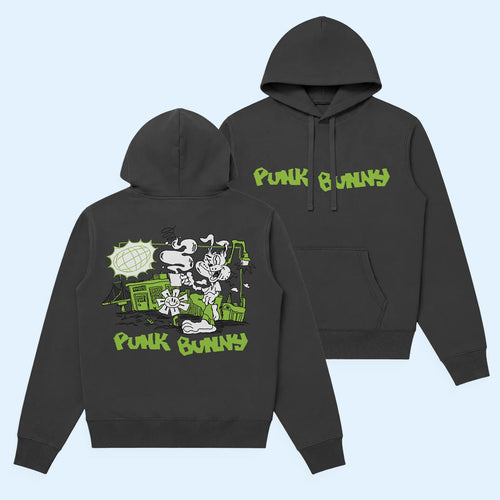 Punk Bunny Coffee Merch 2026 Punk Bunny Hoodie Green Day Merch Birthday Gift Ideas
