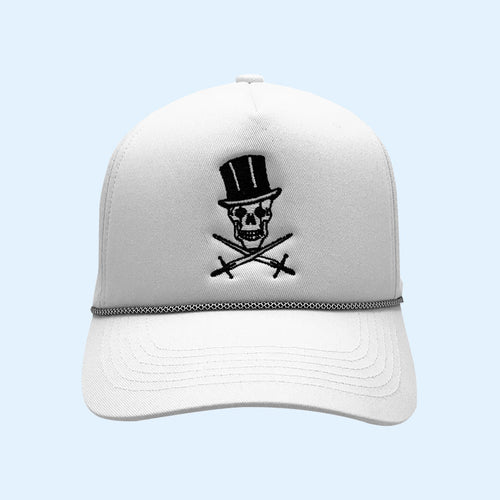 Alice Cooper Merch 2026 The Cooper Club White Golfer Hat Gift Ideas For Music Lovers