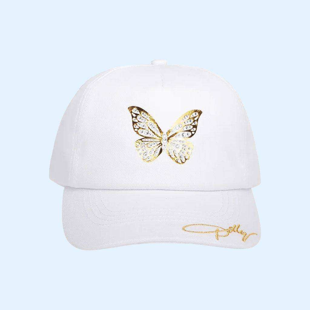 Dolly Parton Merch 2026 Dolly Parton Butterfly White Hat RIP Gifts For Music Fans