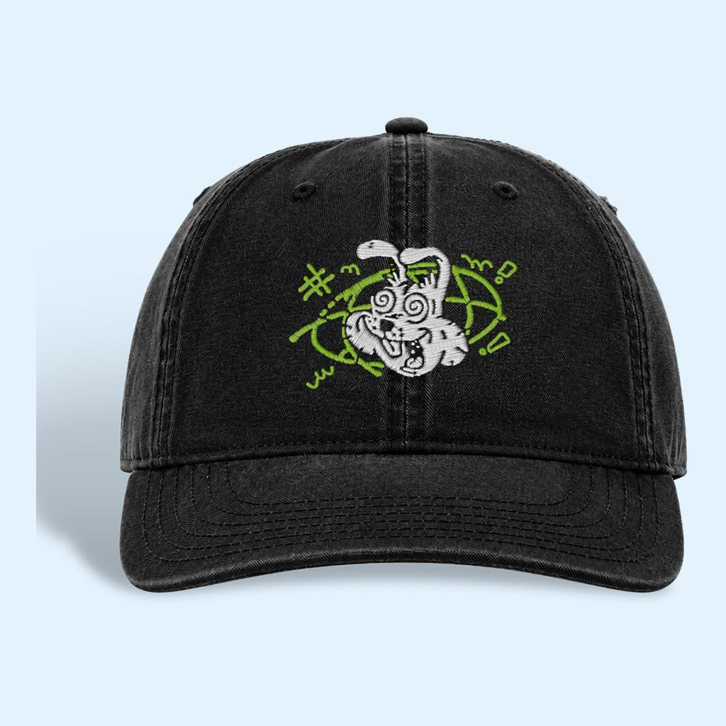 Punk Bunny Coffee Merch 2026 Punk Bunny Hat Embroidered Green Day Merch Gift For Friends