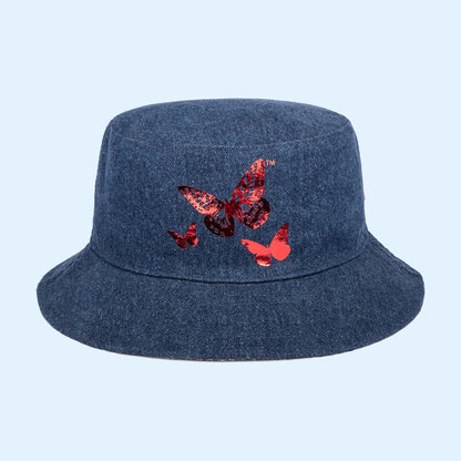 Dolly Parton Merch 2026 Foil Butterfly Bucket Hat Gifts for Country Music Fans