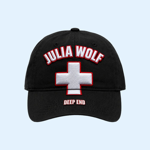 Julia Wolf Merch 2026 Deep End Embroidered Dad Hat Gifts For Music Fans