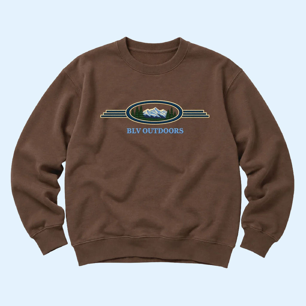 Baylen Levine Merch 2026 BLV Outdoors Crewneck Sweatshirt Gift For Brothers
