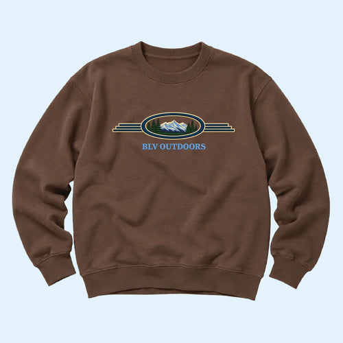 Baylen Levine Merch 2026 BLV Outdoors Crewneck Sweatshirt Gift For Brothers
