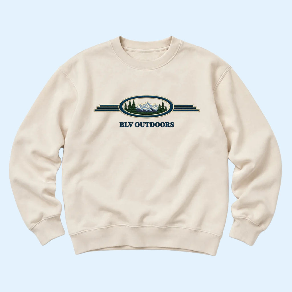 Baylen Levine Merch 2026 BLV Outdoors Crew Sweatshirt Birthday Gift Ideas For Him