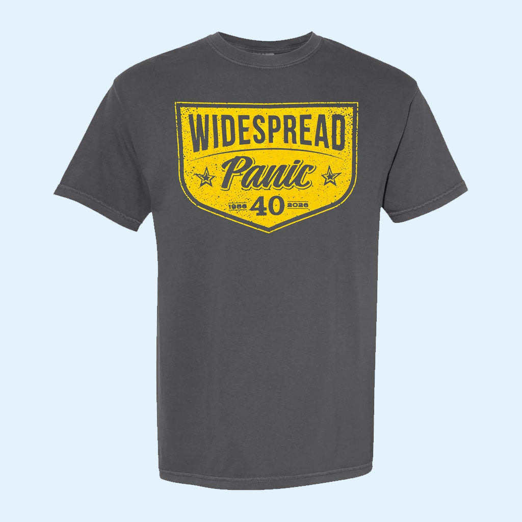 Widespread Panic Merch 2026 Widespread Panic 40 Years T-Shirt Gift For Rock Band Fans
