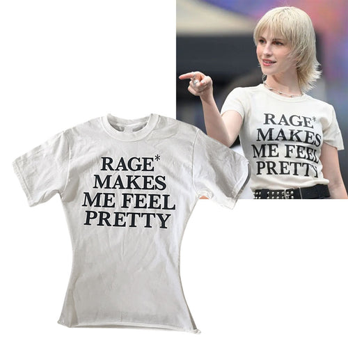 Hayley Williams Rage Makes Me Feel Pretty T-Shirt Hayley Williams Merch Gift For Her