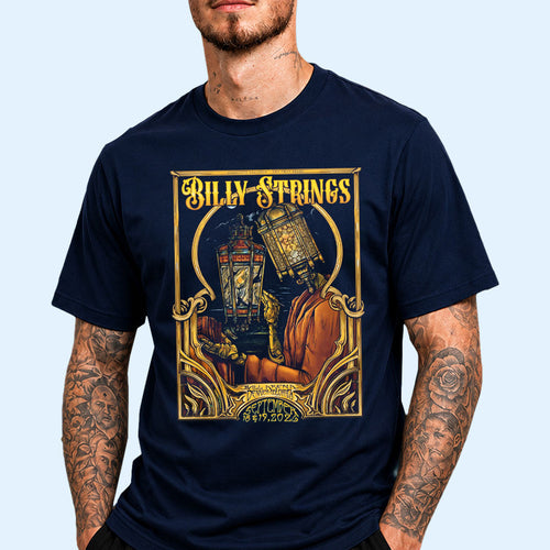 Billy Strings Merch 2026 Billy Strings X Conscious Alliance T-Shirt Billy Strings Concert Merch