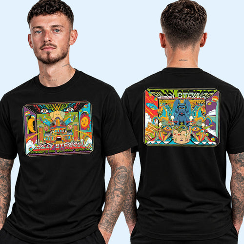 Billy Strings Merch 2026 Denver CO Event Poster Night 1 And 2 T-Shirt Art By Pedro Correa Shirt