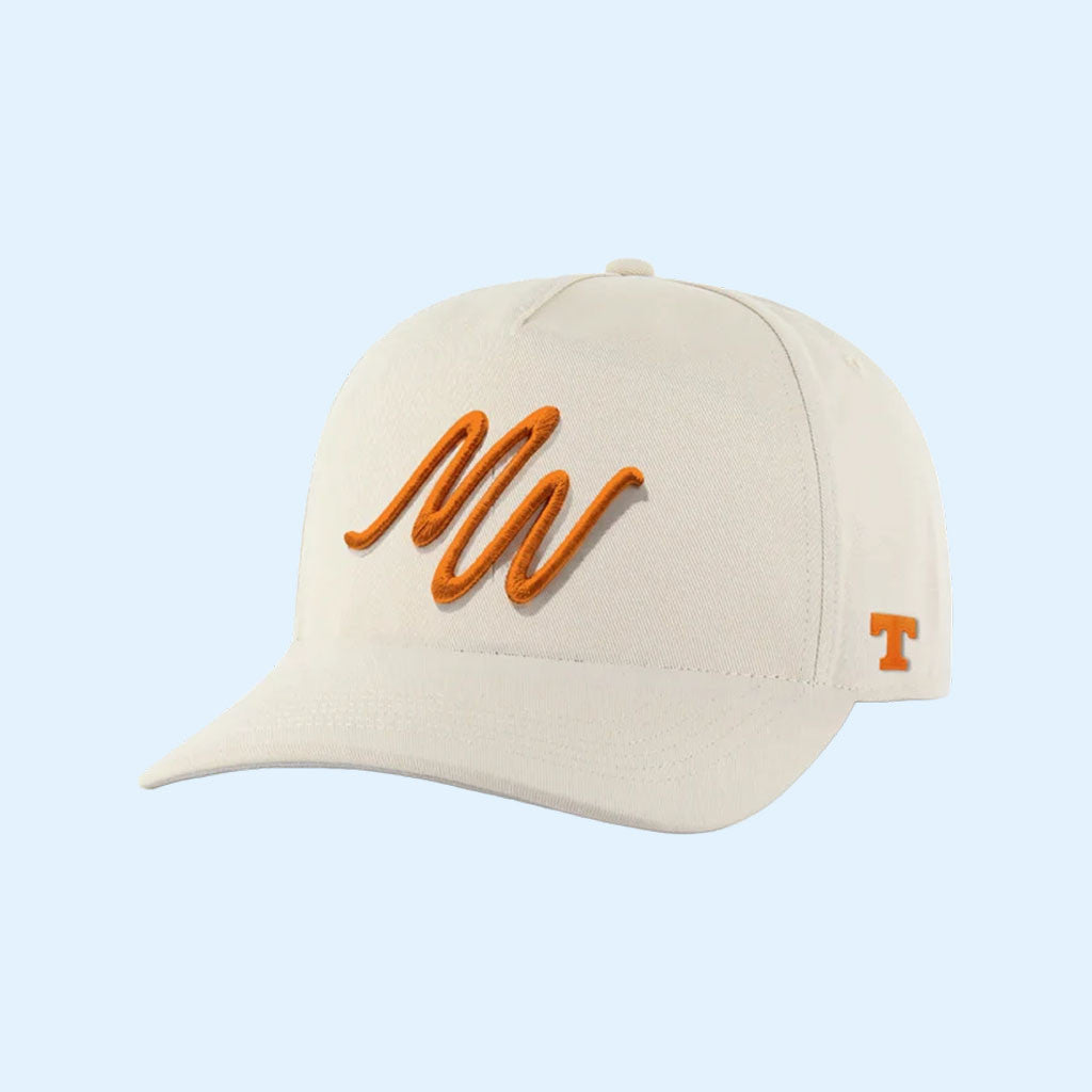 Morgan Wallen X UT Merch 2026 MW X UT Logo Hat Embroidered Morgan Wallen Vols Baseball Cap