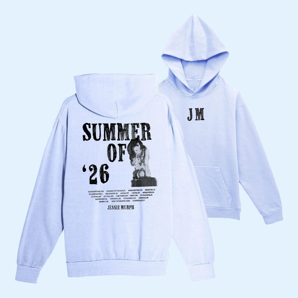Jessie Murph Merch 2026 JM Summer Hoodie Best Present For Music Lovers
