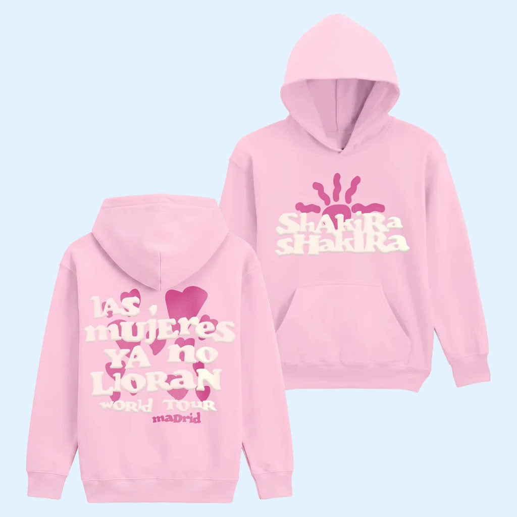 Shakira Merch 2026 Bubble Hoodie Las Mujeres Ya No Lloran Tour Merch Gift For Music Lovers