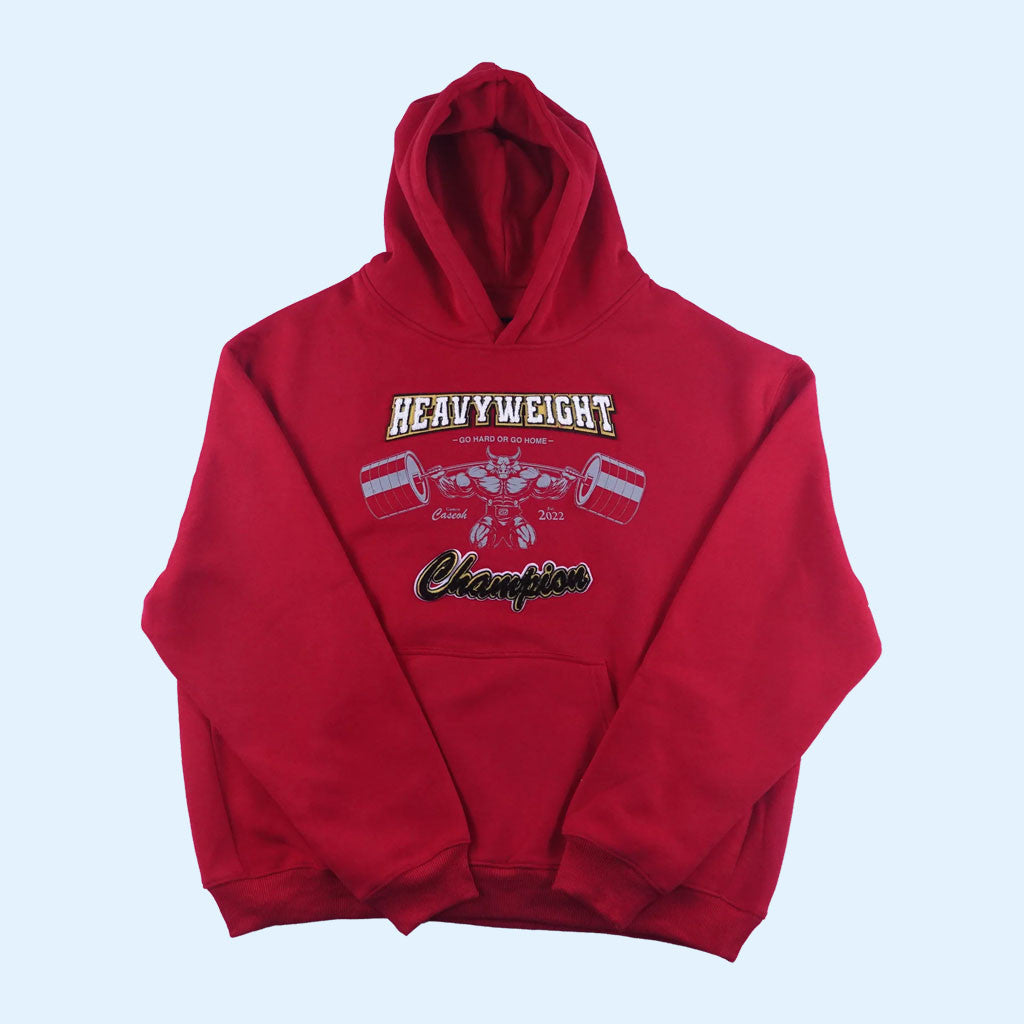 CaseOh Merch 2026 CaseOh Heavyweight Champion Hoodie Go Hard Or Go Home Hoodie Gifts For Gamers