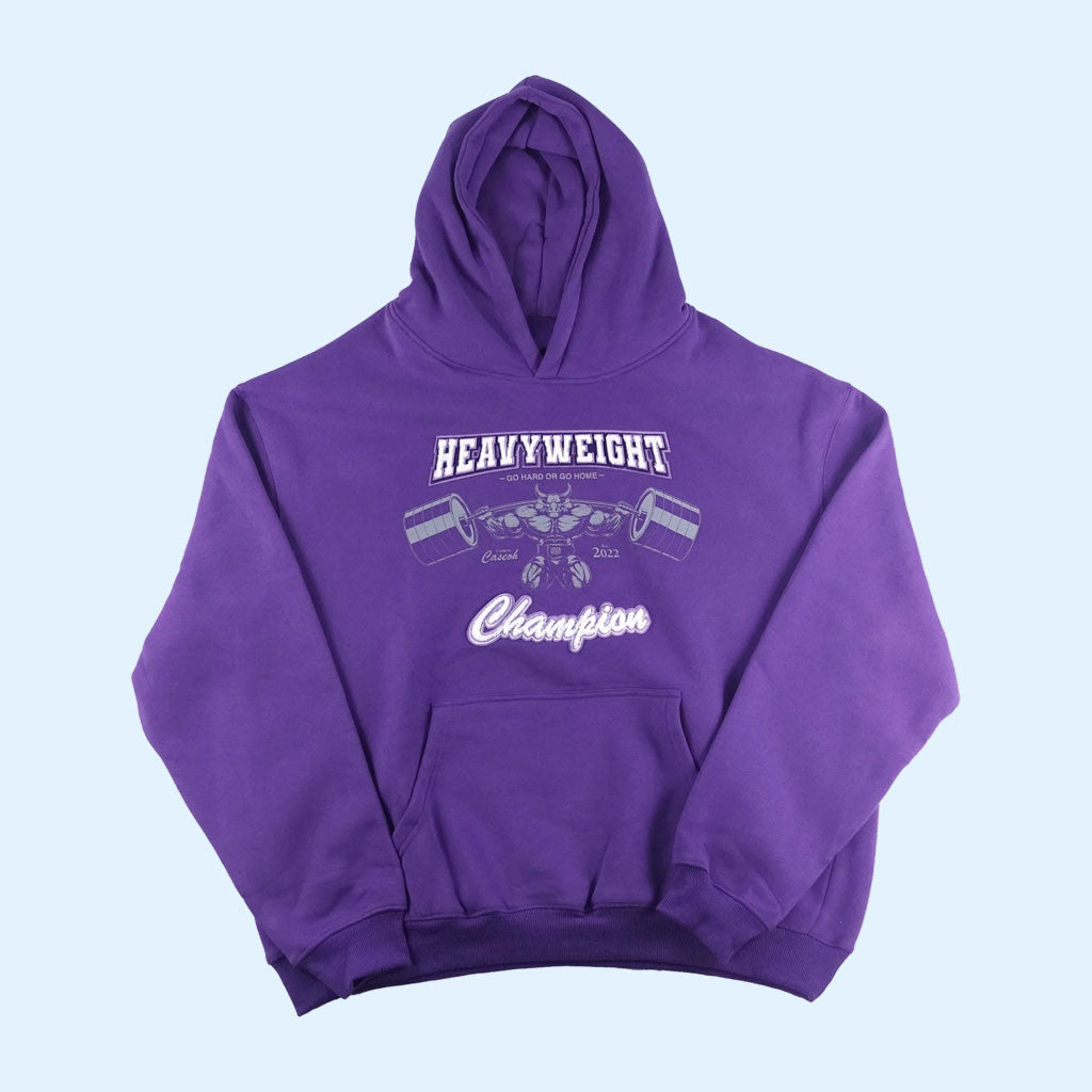 CaseOh Merch 2026 Heavyweight Champion Weightlifting Graphic Hoodie Gifts For CaseOh Fans